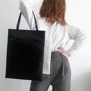 COS Large Leather Convertible Tote Bag